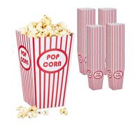 Relaxdays Set of 100 Popcorn Bags