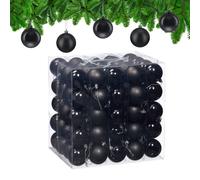 Relaxdays Set of 100 Shiny Christmas Baubles