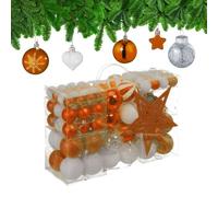 Relaxdays Set of 101 Christmas Ornaments