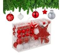 Relaxdays Set of 101 Christmas Ornaments