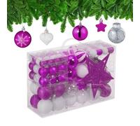 Relaxdays Set of 101 Christmas Ornaments