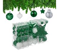 Relaxdays Set of 101 Christmas Ornaments