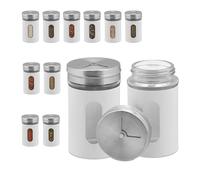 Relaxdays Set of 12 spice jars