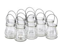 Relaxdays Set of 12 Tea Light Candle Holders