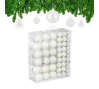 Relaxdays Set of 138 Christmas Tree Baubles