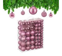 Relaxdays Set of 138 Christmas Tree Baubles