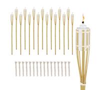 Relaxdays Set of 16 Garden Torches 90 cm