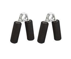 Relaxdays Set of 16 Hand Trainers Black