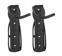 Relaxdays Set Of 2 Bicycle Holders, Wall-Mount, For Bike Wall Storage, Tyre Hold