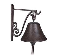 Relaxdays Set of 2 Cast Iron Antique Doorbells