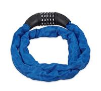 Relaxdays Set of 2 Combination Chain Locks Blue