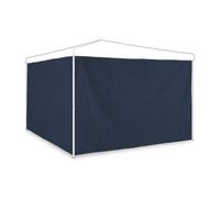 Relaxdays Set of 2 dark blue gazebo side panels