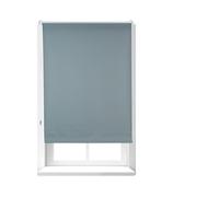 Relaxdays Set of 2 Darkening Blinds with Heat Protection, Thermal Roller, No Drilling, Side-Pull Roller, 80x160cm