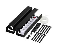 Relaxdays Set of 2 Desk Cable Trays