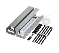 Relaxdays Set of 2 Desk Cable Trays