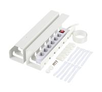 Relaxdays Set of 2 Desk Cable Trays