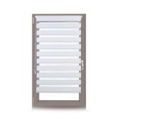 Relaxdays Set of 2 Double Blinds White 70x150cm