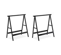 Folding trestle Steel Workbench Legs Lightweight Compact Folding Sawhorse