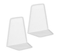 Relaxdays Set of 2 Metal Bookends