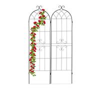 Relaxdays Set of 2 Metal Trellis 180 cm