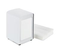 Relaxdays Set of 2 Napkin Dispensers Retro White