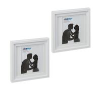 Relaxdays Set of 2 Picture Frames 25 x 25 cm