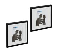 Relaxdays Set of 2 Picture Frames 25 x 25 cm