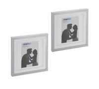 Relaxdays Set of 2 Picture Frames 25 x 25 cm