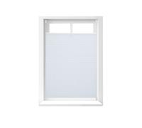 Relaxdays Set of 2 Pleated Blinds White 80x130 cm
