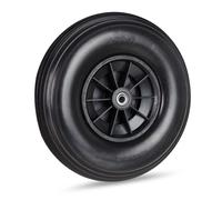 Relaxdays Set of 2 Wheelbarrow Tyres Black