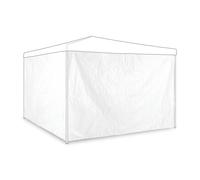Relaxdays Set of 2 white gazebo side panels