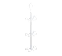 Relaxdays Set of 2 White Handbag Storage Racks