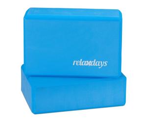 Relaxdays Set of 2 Yoga Blocks