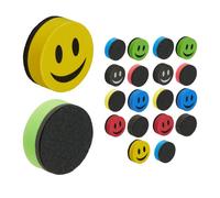 Relaxdays Set of 20 Round Whiteboard Erasers