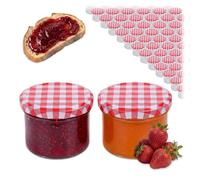 Relaxdays Set of 220 ml twist-off jars