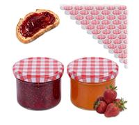 Relaxdays Set of 220 ml twist-off jars