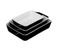 Relaxdays Set of 3 Casserole Dishes
