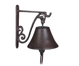 Relaxdays Set of 3 Cast Iron Antique Doorbells