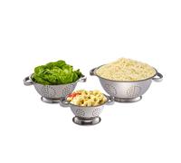 Relaxdays Set of 3 Colanders