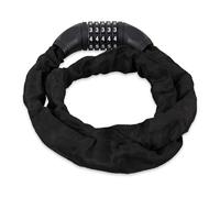 Relaxdays Set of 3 Combination Chain Locks Black