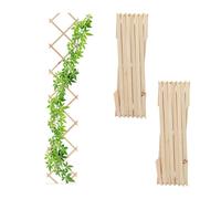 Relaxdays Set of 3 Extendable Trellises