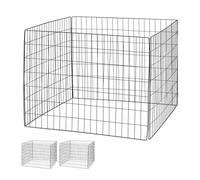 Compost bin Metal Garden Composter Steel Leaf Collector 560 Litres Rust-proof