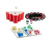Relaxdays Set of 3 Party Drinking Games