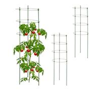 Relaxdays Set of 3 Plant Supports 91 cm