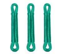 Relaxdays Set of 3 Polyester Washing Lines 20 m