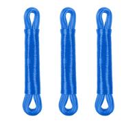 Relaxdays Set of 3 Polyester Washing Lines 20 m