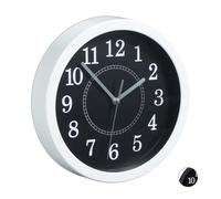 Relaxdays Set of 3 Round Wall Clocks White - 20 cm