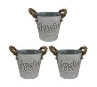 Relaxdays Set of 3 Vintage Planters