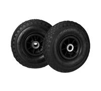 Relaxdays Set of 4 Barrow Tyres 3.00-4 Black