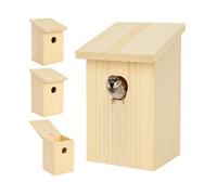 Relaxdays Set of 4 bird boxes